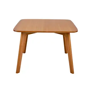 Square bamboo side table Leitmotiv image-0