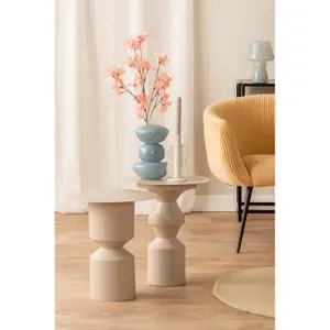 Iron side table Leitmotiv Chess King image-1
