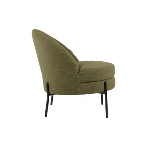 Armchair Leitmotiv Noble Teddy Curl image-3