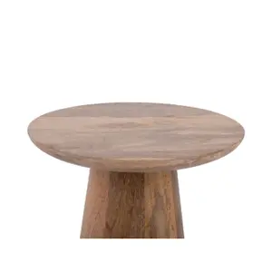 Small mango wood side table Leitmotiv Force image-3