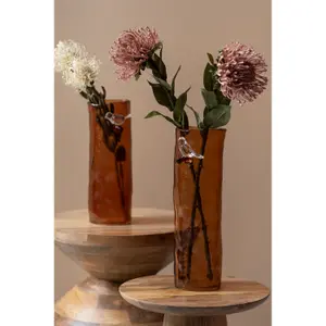 Small mango wood side table Leitmotiv Force image-1