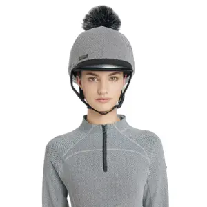 Czapka na kask jeździecki w wzór zygzak LeMieux Aspen