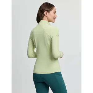 Classic Long Sleeve Zip Collar Equestrian Top Women's LeMieux image-2