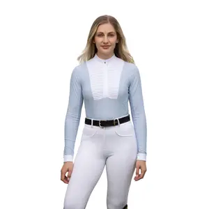 Women's long sleeve competition polo shirt LeMieux Sophia image-1