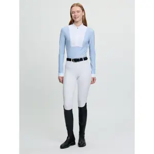 Women's long sleeve competition polo shirt LeMieux Sophia image-3
