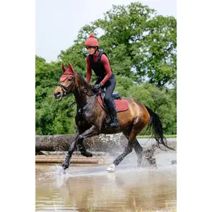 Jumping Saddle Pad LeMieux Suede Close image-5