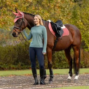 Merino Show Jumping Saddle Pad LeMieux Classic Contact image-2