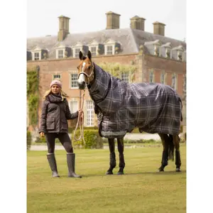 Outdoor  Blanket LeMieux Arika Check 100g image-3