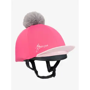 Women's riding helmet cap with silk pompom LeMieux image-0