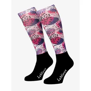Palm tree riding socks LeMieux Footsie image-0