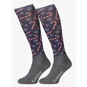 Children's riding socks sucre d'orge LeMieux Footsie image-0