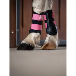 Guêtres pour poney fermées de brossage LeMieux Mini image-3