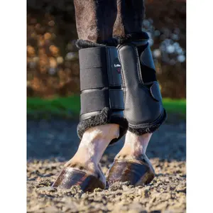 Botas traseiras de cavalo com lagartas LeMieux image-1