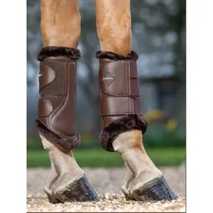 Fleece-lined horse gaiters for horses LeMieux image-1