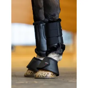 Cloches pour cheval cuir LeMieux WrapRound image-1