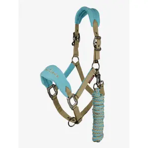 Halter and lead rope set for horse LeMieux Vogue