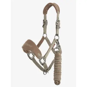 Halter and lead rope set for horse LeMieux Vogue image-0