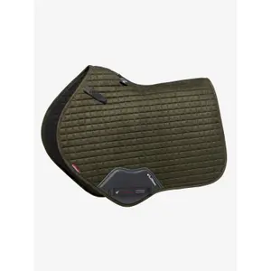 Suede horse saddle pad LeMieux Close Contact image-0