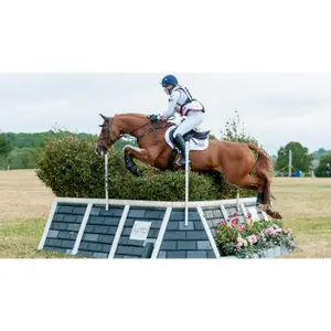 Suede horse saddle pad LeMieux Close Contact image-0