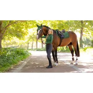 Square horse saddle pad LeMieux Loire Memory Close Contact image-0