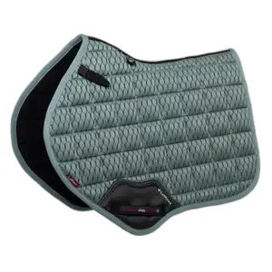 Saddle pad for horse mesh LeMieux Carbon Close Contact image-0