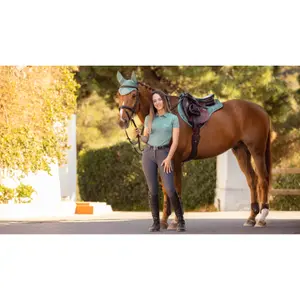 Half-square saddle pad in mesh for horse LeMieux Contact Half Square image-0