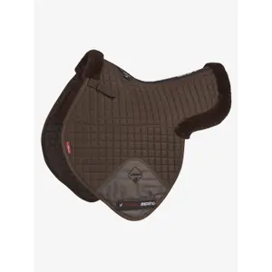Saddle pad for half-doubled horses LeMieux Merino+ Close Contact Numnah image-0