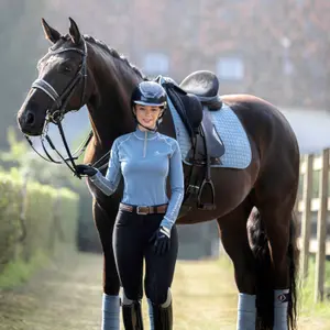 Dressurmatte für Pferde Wildleder LeMieux image-1