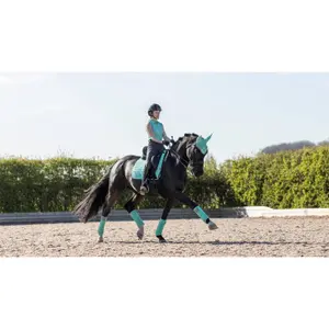 Dressage mat for horses LeMieux Suede image-0