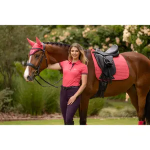 Dressage mat for horses LeMieux Suede image-0