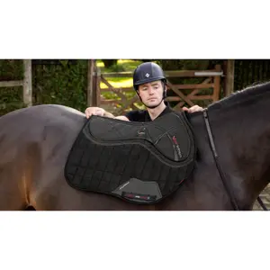 Almofada de sela para cavalos LeMieux X-Grip Silicone EuroJump image-0