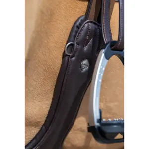 Sangle anatomique pour cheval en cuir LeMieux Gel-Tek image-5