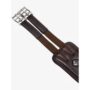 Sangle anatomique pour cheval en cuir LeMieux Gel-Tek image-4