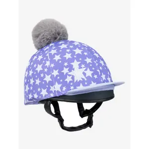 Toque pour casque équitation en soie fille LeMieux image-0