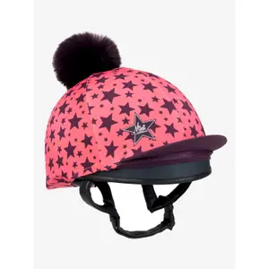 Toque pour casque d'équitation fille LeMieux Mini image-0