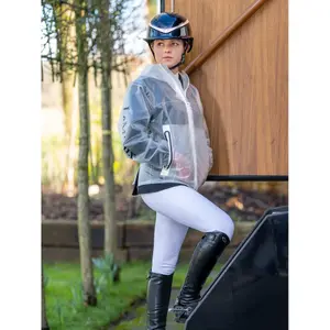Riding raincoat woman LeMieux Go Aqua image-1
