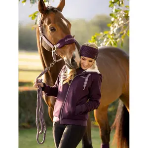 Sweatshirt riding hoodie fleece woman LeMieux image-1