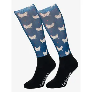 Chicken riding socks LeMieux Footsie image-0