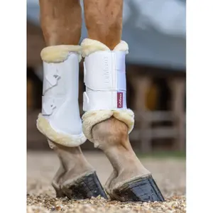 Closed front gaiters for mesh horses LeMieux image-1