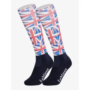 Union jacks riding socks LeMieux Footsie image-0