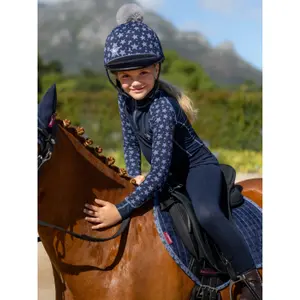 Kockhatt för mini ridhjälm för barn LeMieux image-2