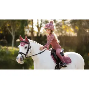 Girl's long-sleeved riding Polo shirt LeMieux Mini image-4