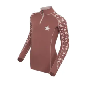 Girl's long-sleeved riding Polo shirt LeMieux Mini image-1