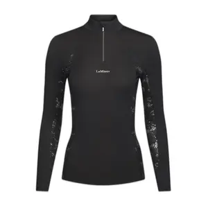 Women's long-sleeved technical riding polo shirt LeMieux Adour image-0