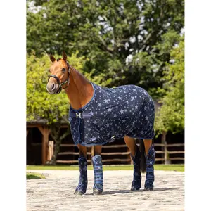 Closed fleece gaiters for ponies LeMieux Travel image-2