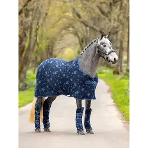 Closed fleece gaiters for ponies LeMieux Travel image-3