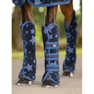 Closed fleece gaiters for ponies LeMieux Travel image-1