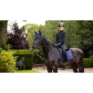 Dressage saddle pad  LeMieux Crystal Suede image-1