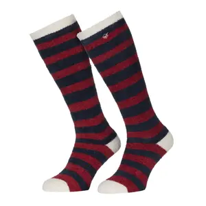 Chaussettes équitation fille LeMieux Sophie Stripe Fluffies image-0