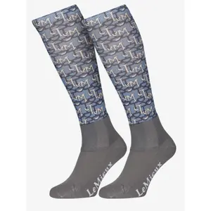 Chaussettes équitation LeMieux Footsie LM Orchid image-0